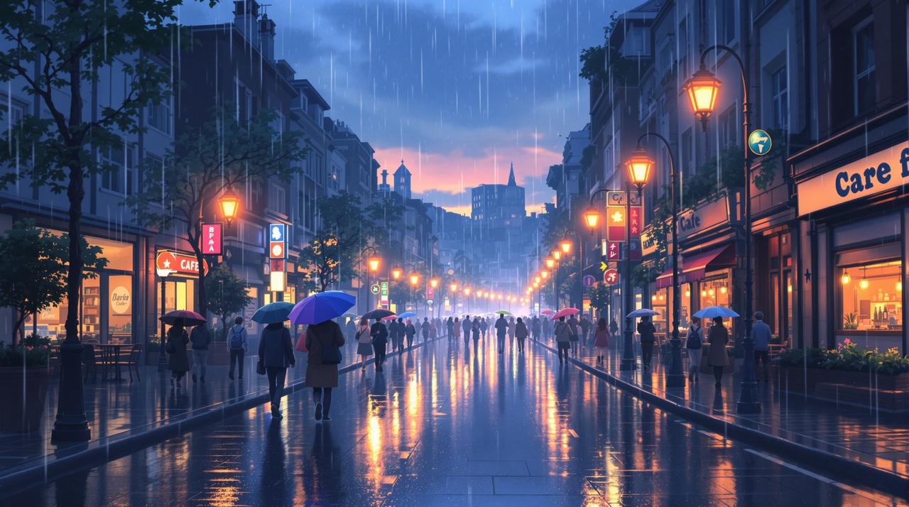 夸克短剧网作品 - 城市雨声